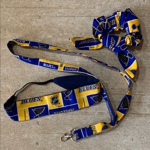 Saint Louis Blues Hockey Gift Set. Comes as Shown